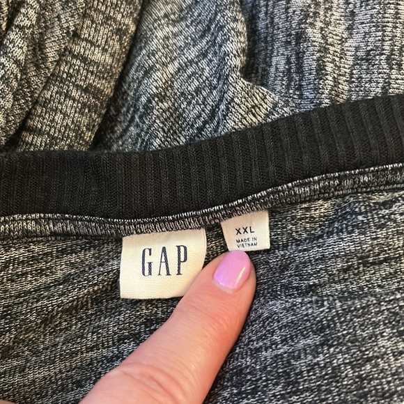 GAP lightweight scoop neck sweater black gray XXL - Picture 3 of 3